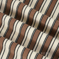 Germani Striped Long Sleeve Polo Top [KC1JAFB9]