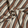 Germani Striped Long Sleeve Polo Top [5VRV0AHW]