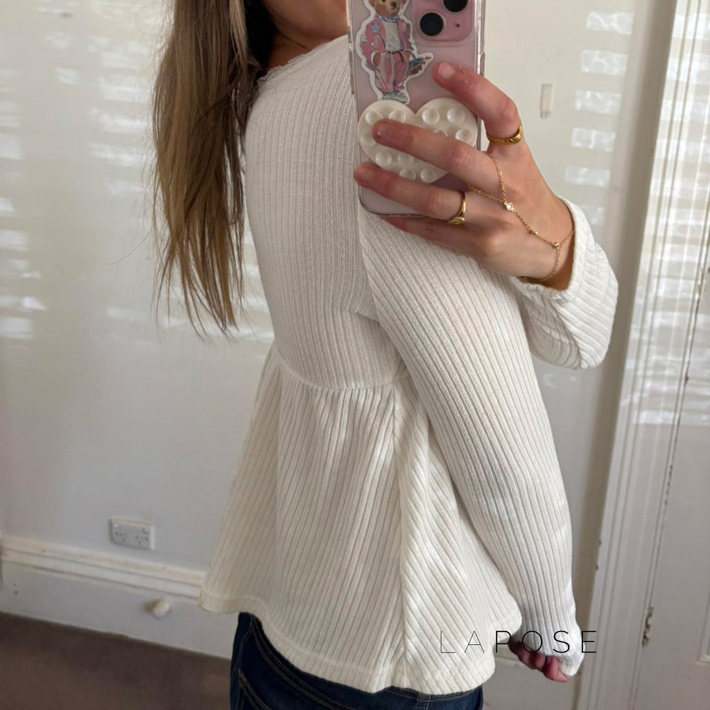 Goddess Knit Lace Square Top [3QZZ47PK]