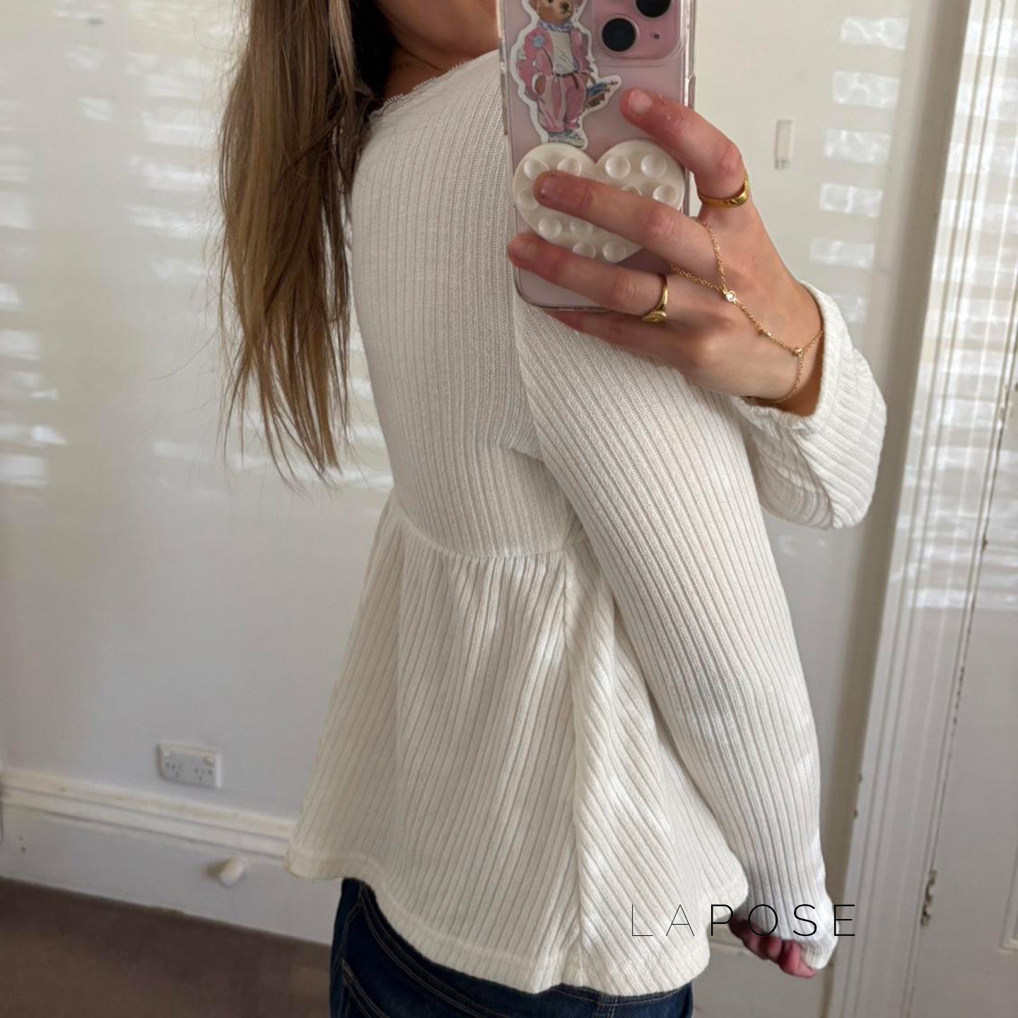 Goddess Knit Lace Square Top [3QZZ47PK]