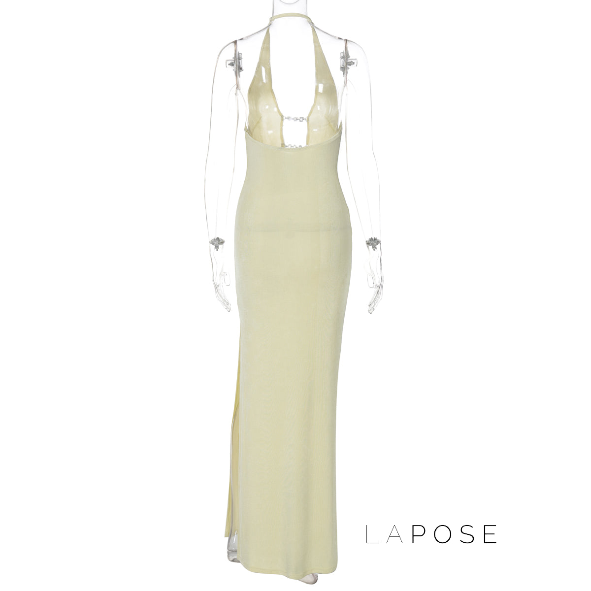 Goldie Halter Maxi Dress [6EMLMU1N]
