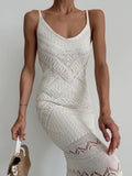 Goldy Bohemian Knit Maxi Dress