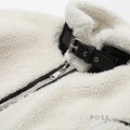 Gracelin Faux Shearling Bomber Jacket [5UWPMCSO]