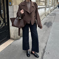 Gracey Belted Short Jacket [BJUV12RA]