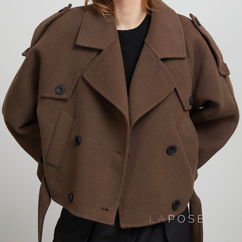 Gracey Belted Short Jacket [ZXXT6T62]