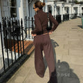 Graciela Ribbed Turtleneck Top [PZ7VKTO2]