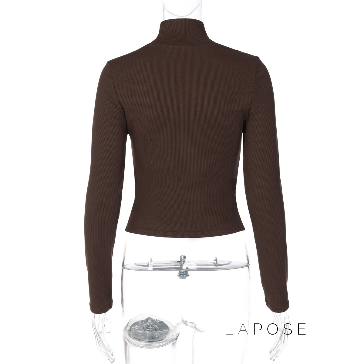 Graciela Ribbed Turtleneck Top [2Y2AIE54]