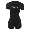 Graphic Print Slim Romper [NJOQ845P]