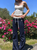 Graylynn Bow Print Knit Pants [9GUNVMR8]