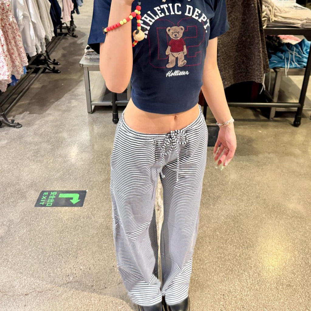 Graysen Effortless Striped Pants [FL33CBOA]
