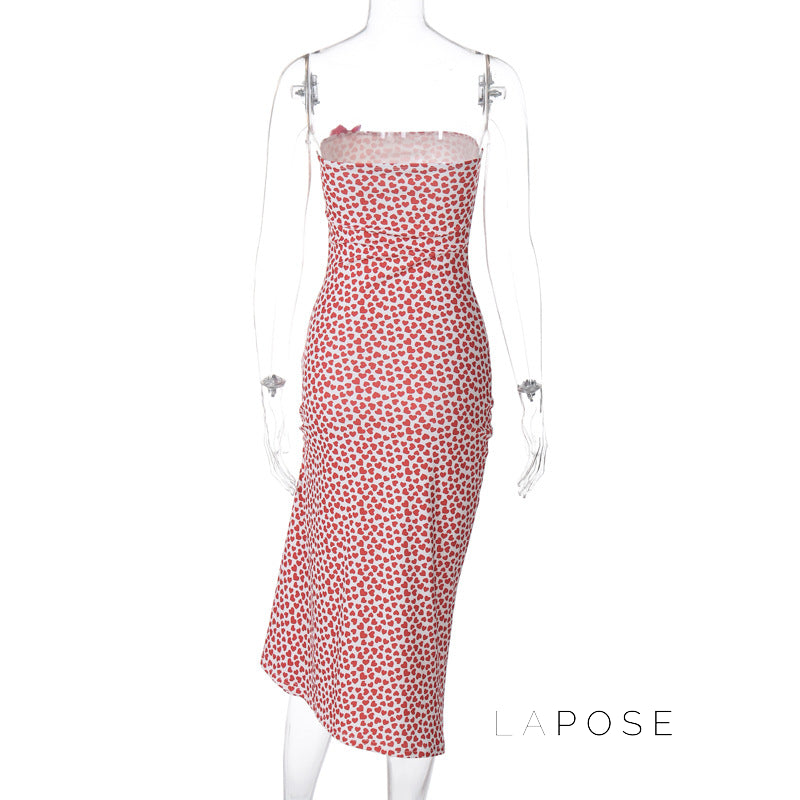 Grayson Floral Off-Shoulder Midi Dress [3GLLXZ55]
