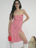 Grayson Floral Off-Shoulder Midi Dress [ZT98W0EW]