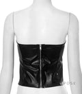 Gretta Zipper Tube Top [NR6S0JF0]