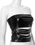 Gretta Zipper Tube Top [GW5ZBOTX]