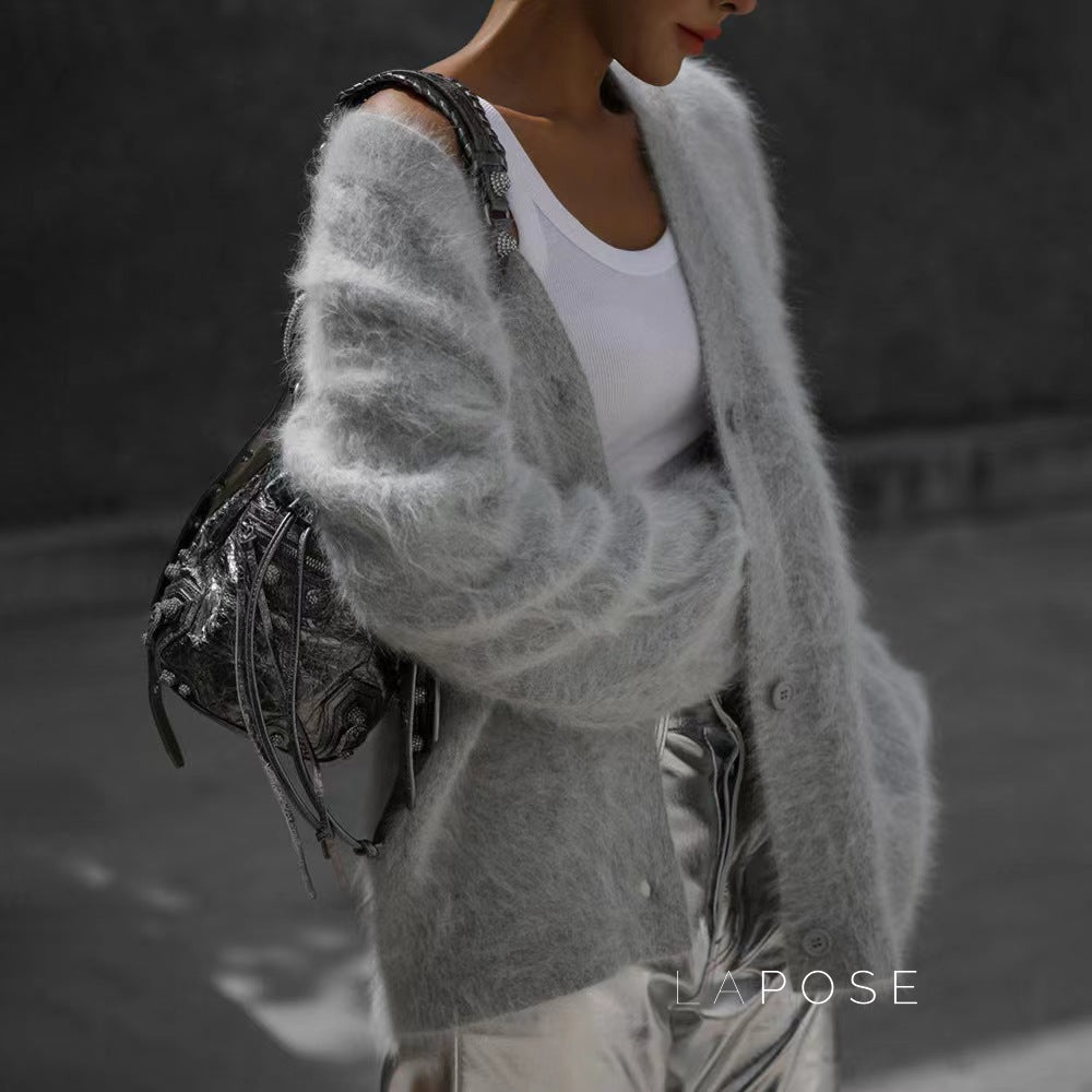 Griselda Cozy Knit Cardigan [9334WTP6]