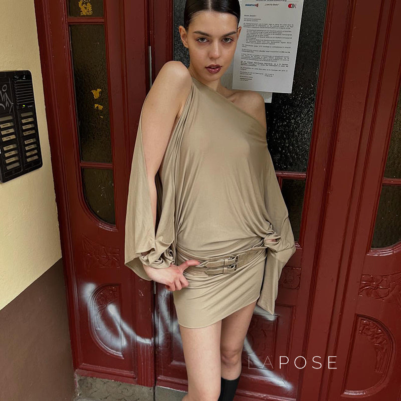 Gwen One Shoulder Bodycon Dress [UYP97NMT]