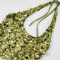 Gwenevere Sequin Halter Top [0Z9FQ8TF]