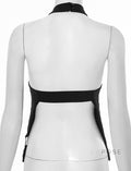Gwyneth Backless Halter Top [0VM870WX]