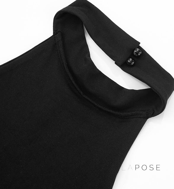 Gwyneth Backless Halter Top [MZ8SWC3R]