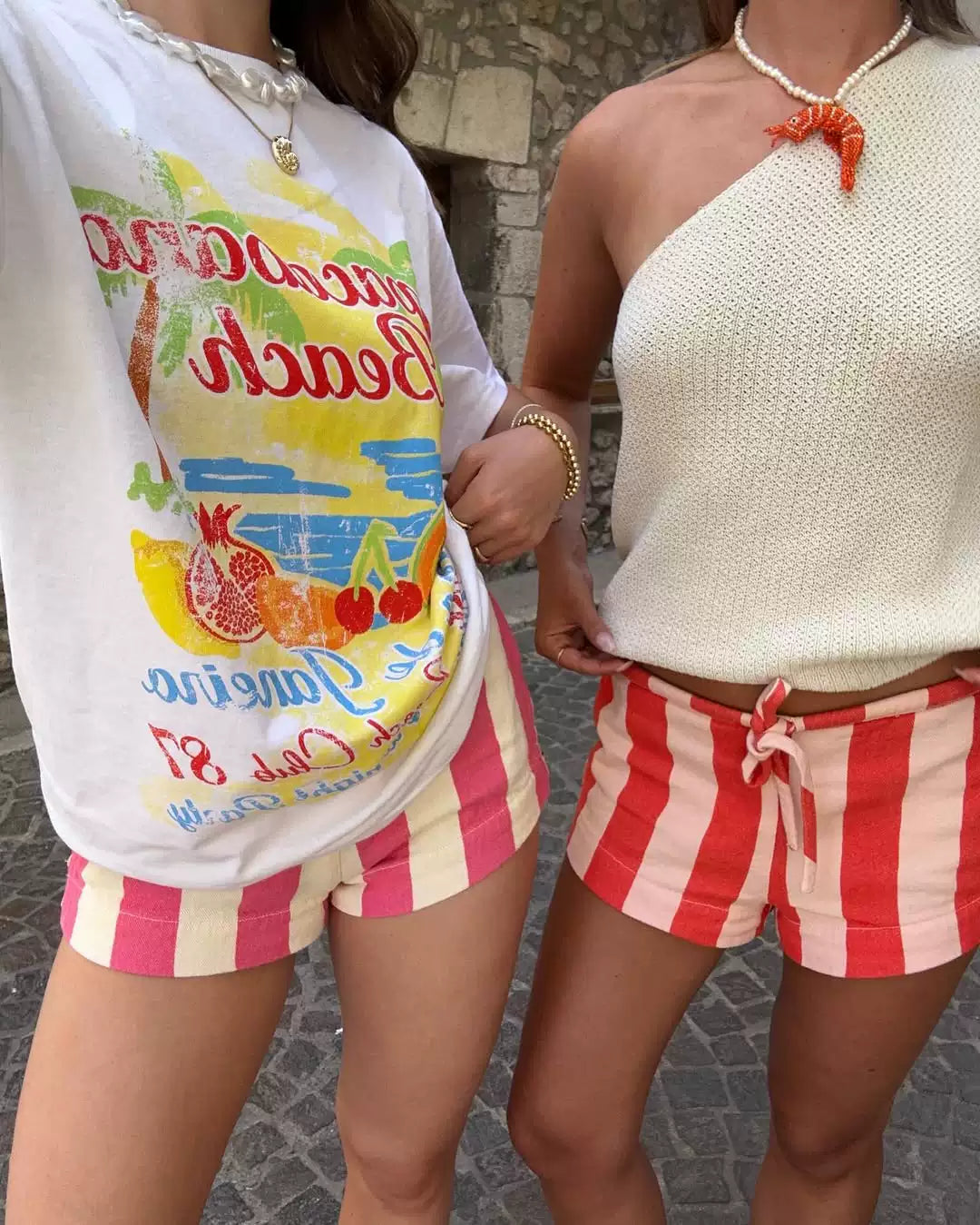 Hailey Copacabana Graphic Oversized Tee