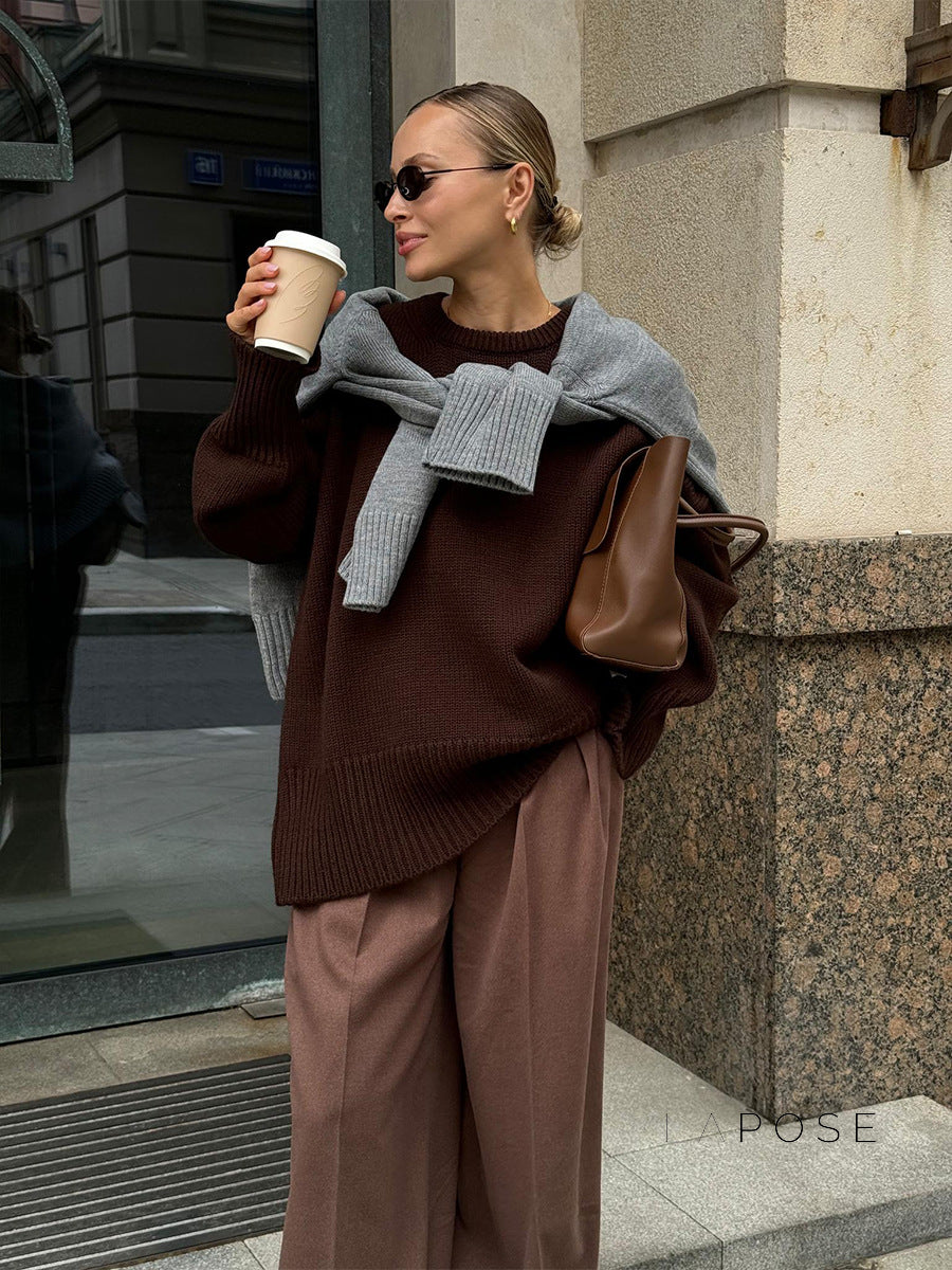 Halen Cozy Knit Pullover [S7F81ILQ]
