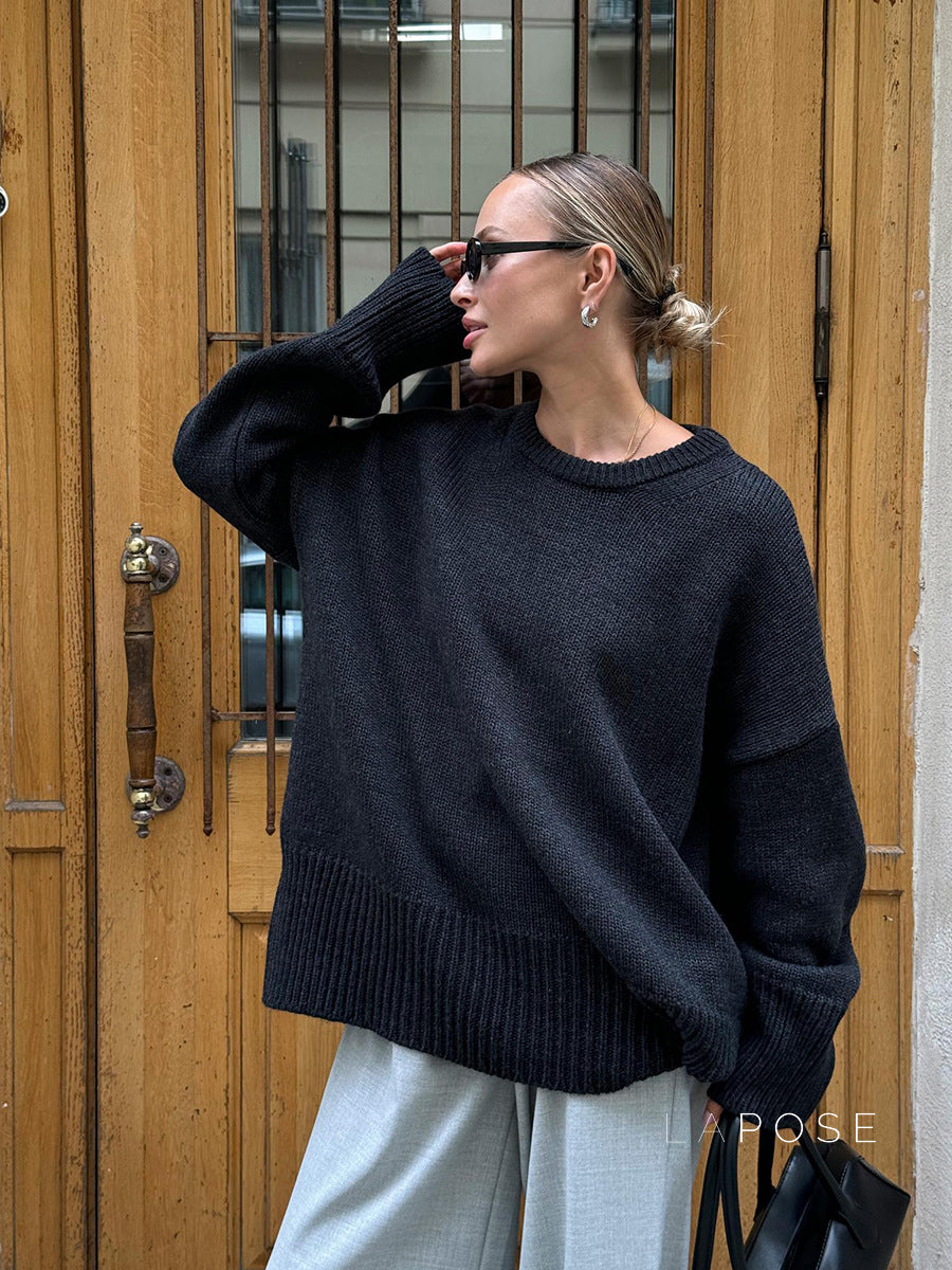 Halen Cozy Knit Pullover [Q3G7LHVZ]