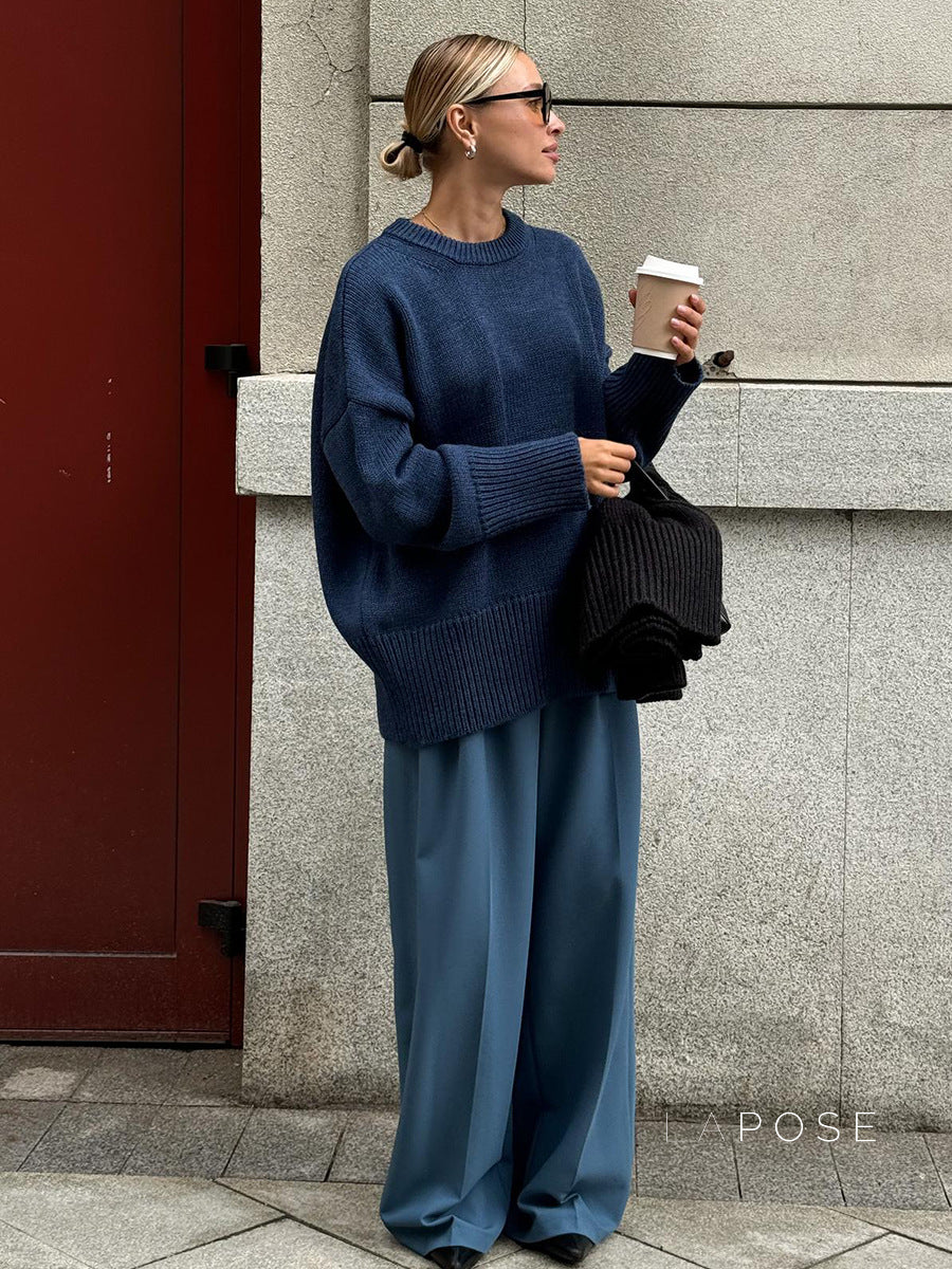 Halen Cozy Knit Pullover [OH11EYP9]