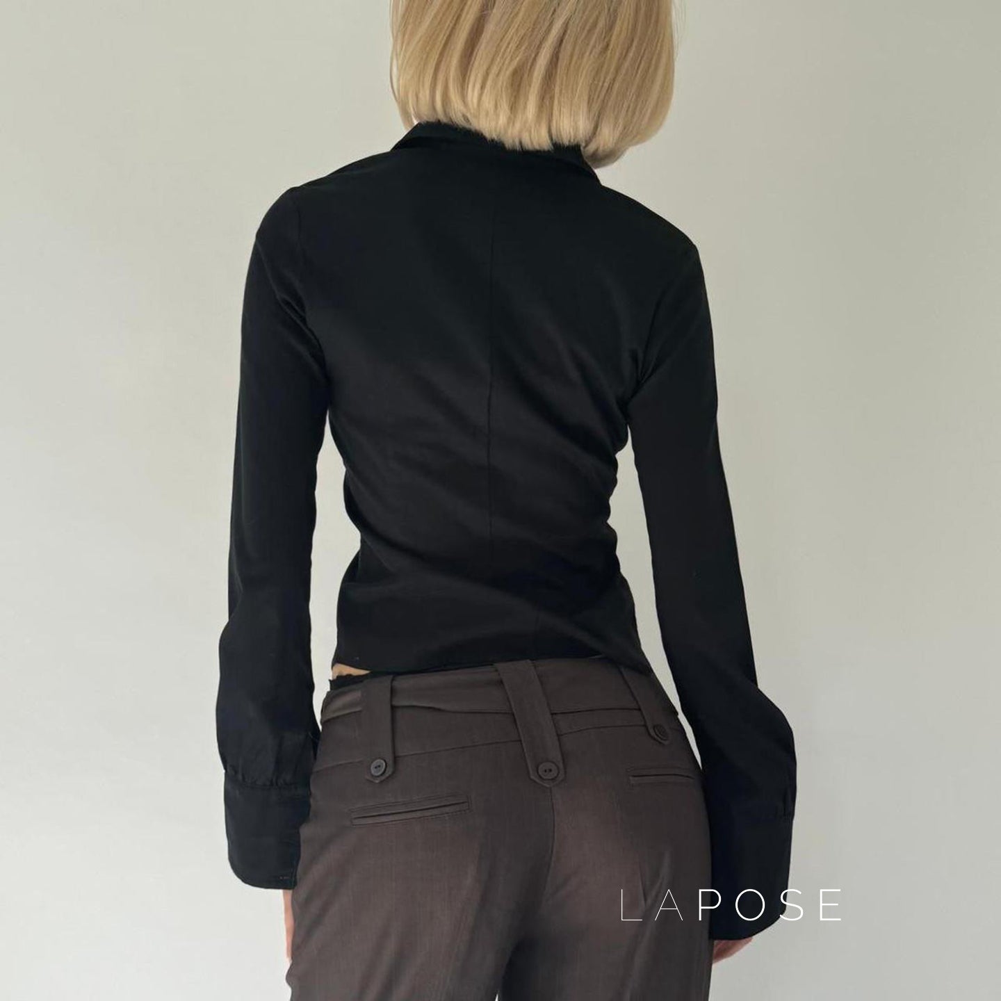 Halina Classic Button-Up Shirt [WELQIMTD]