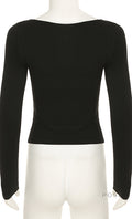 Hallee Layered Lace Long Sleeve Top [HHTXFFZJ]