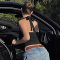 Halter Tie-Up Backless Tank Top [P2PIC15V]