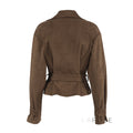 Hareem Suede Double-Breasted Jacket [YPYUZ4Q9]