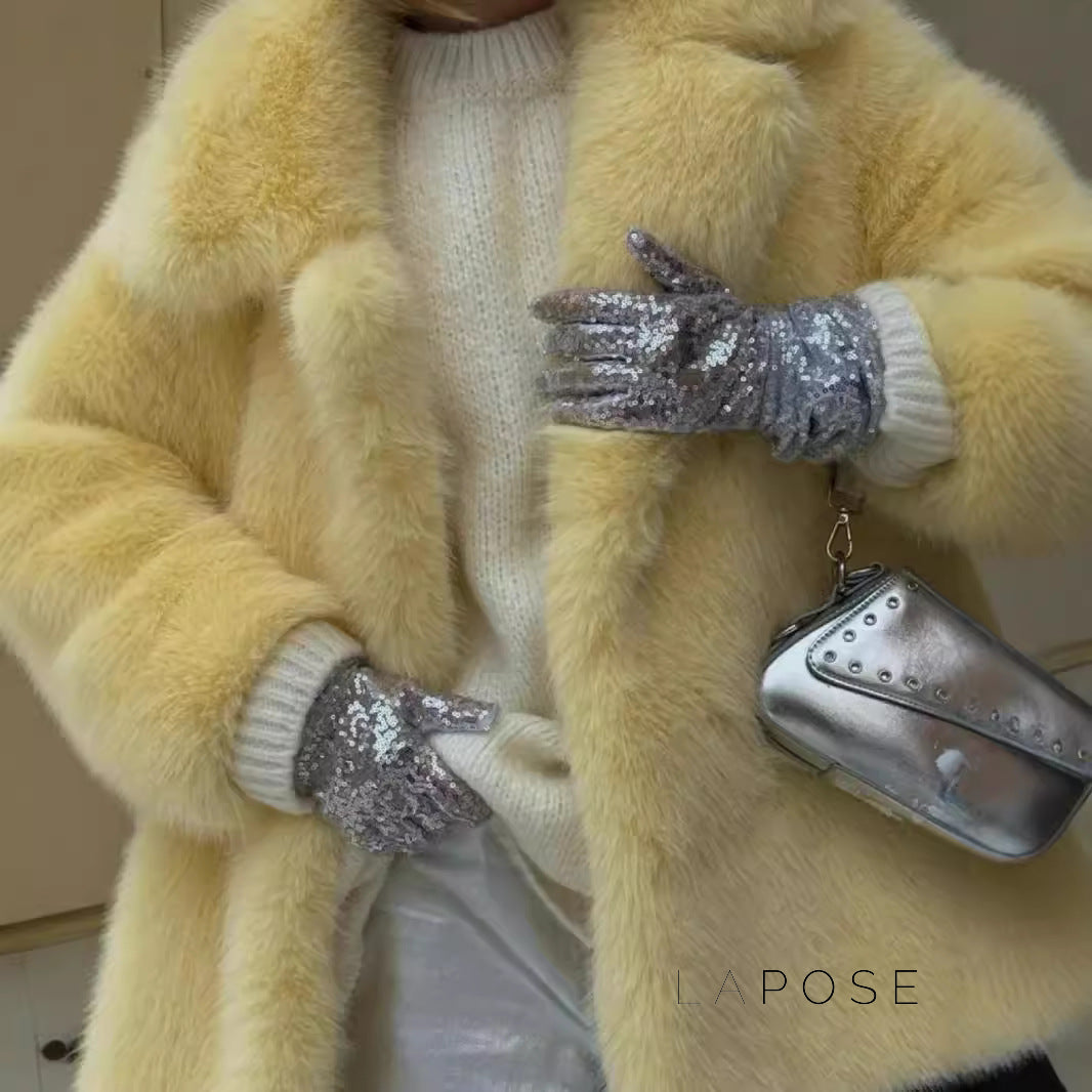 Harlym Faux Fur Coat [PL6EC5OB]