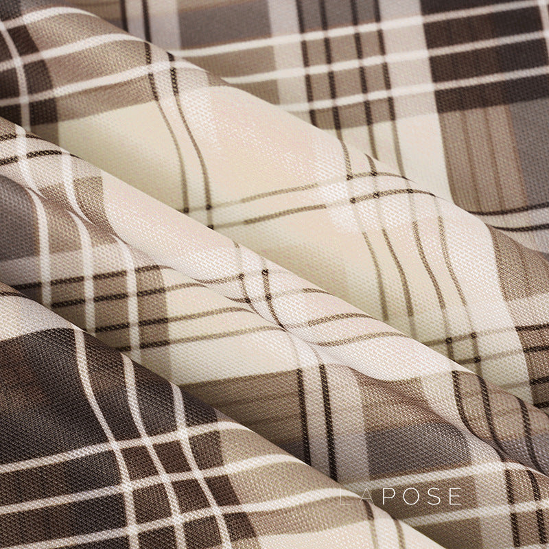 Hayzlee Plaid Bow Midi Skirt [IG0SXBCF]