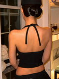 Heavenlee Lace Halter Skirt Set [X3CQQ4PE]