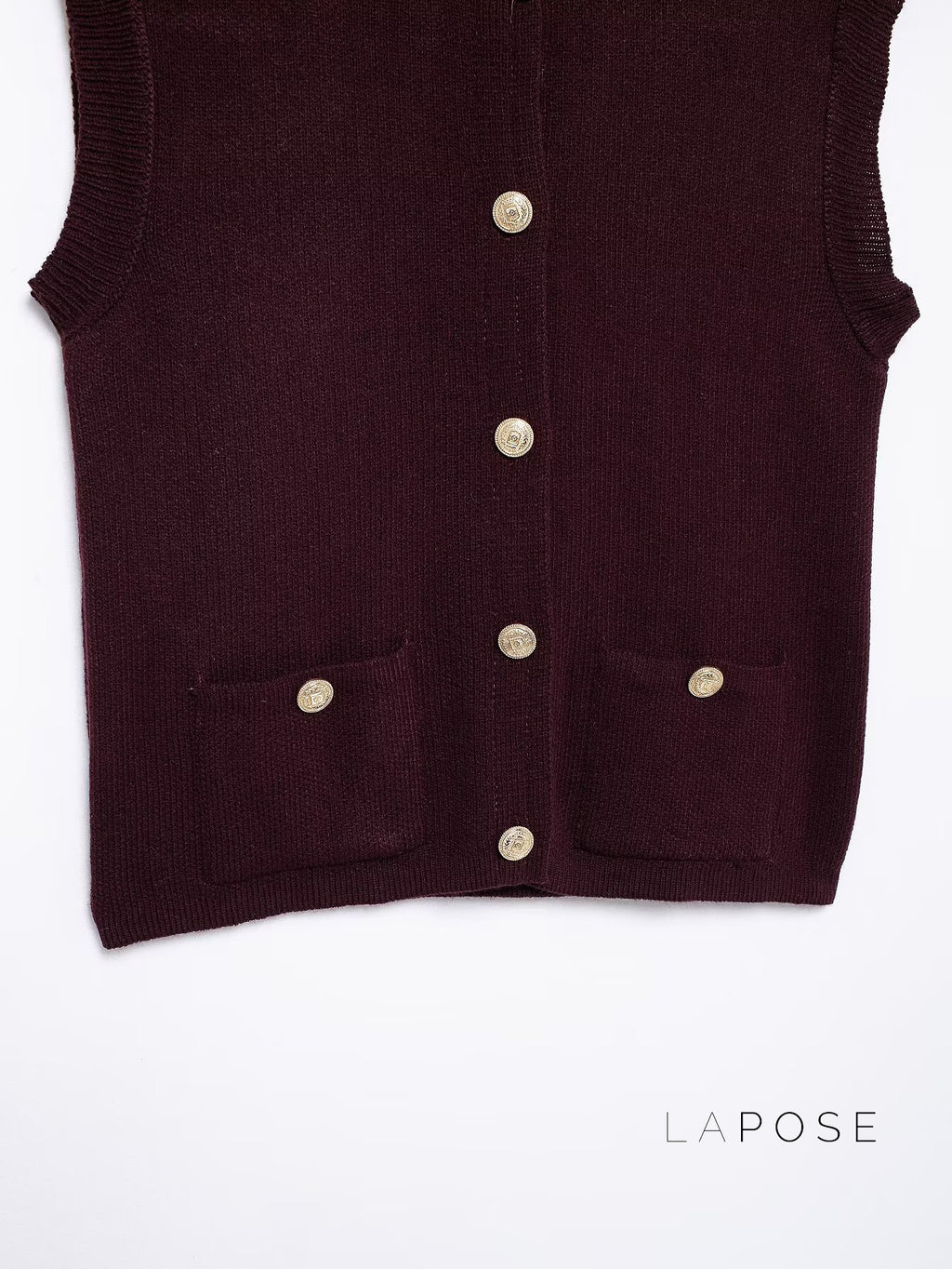 Holley Classic Knit Vest [7HPEK36D]
