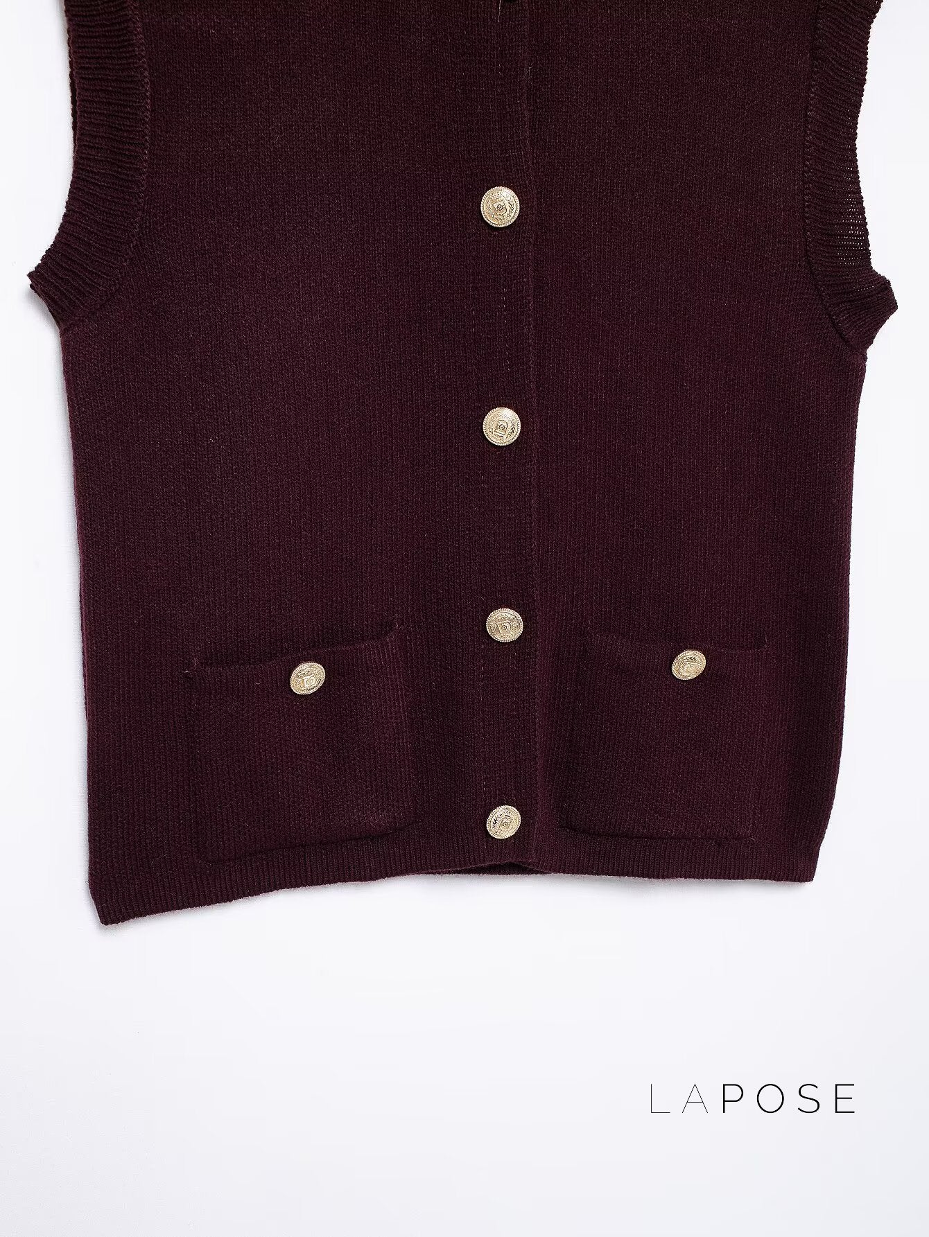 Holley Classic Knit Vest [7HPEK36D]