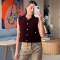 Holley Classic Knit Vest [8W737VRR]