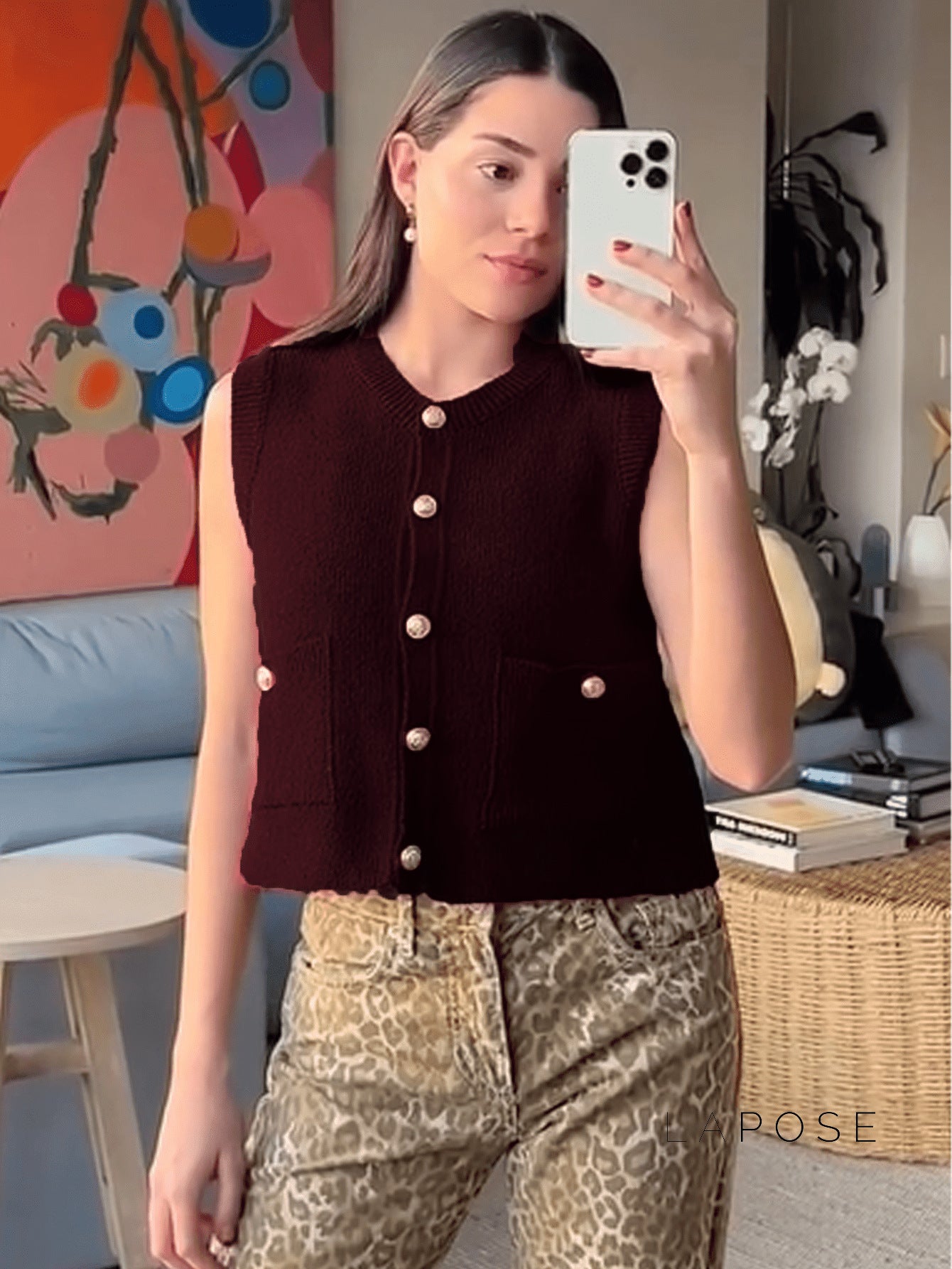 Holley Classic Knit Vest [J7LS6NTT]