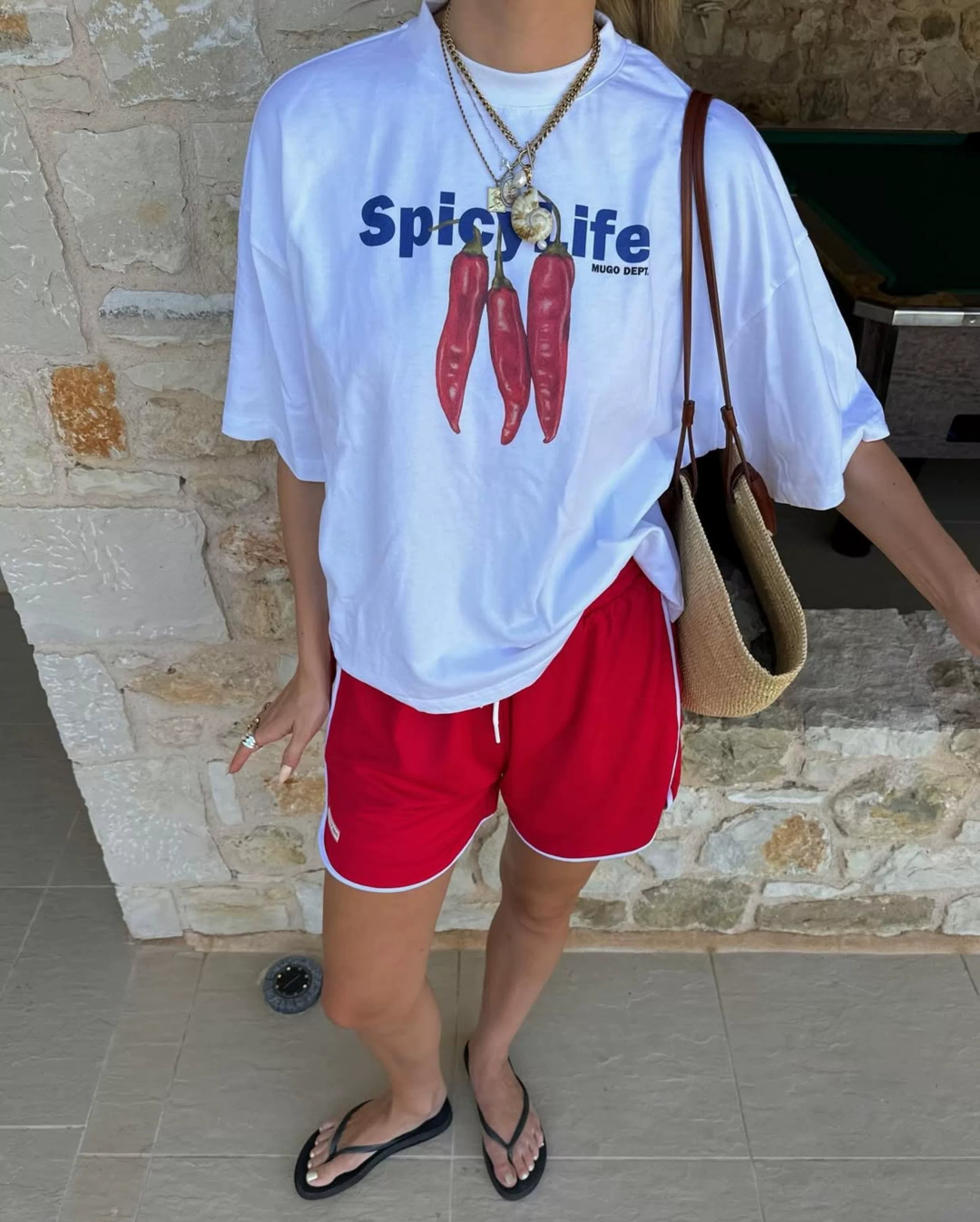 Ilaria Spicy Life Oversized Tee