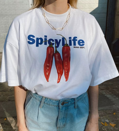Ilaria Spicy Life Oversized Tee