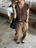 Indie Cut-Out Knit Cardigan [18N36Y1H]