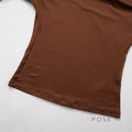 Indy Off Shoulder Pleated Top [0WS67ZHY]