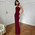 Ira Halter Maxi Dress [VUYOWUP9]