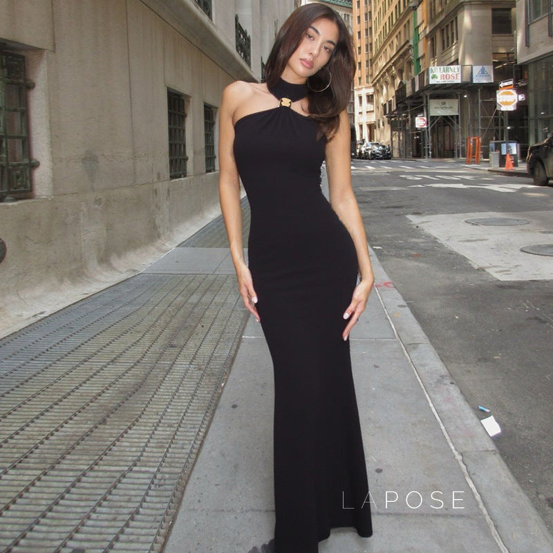 Ira Halter Maxi Dress [U71NTW5V]