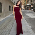 Ira Halter Maxi Dress [6ZLKDKPT]