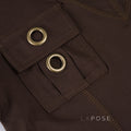 Ishika Fitted V-Neck Crop Top