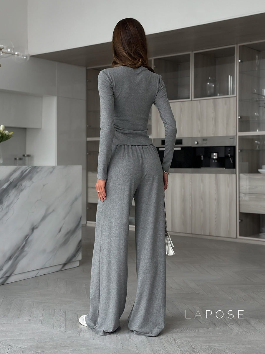 Ivey Patchwork Lounge Pant Set [8EZY3KU6]