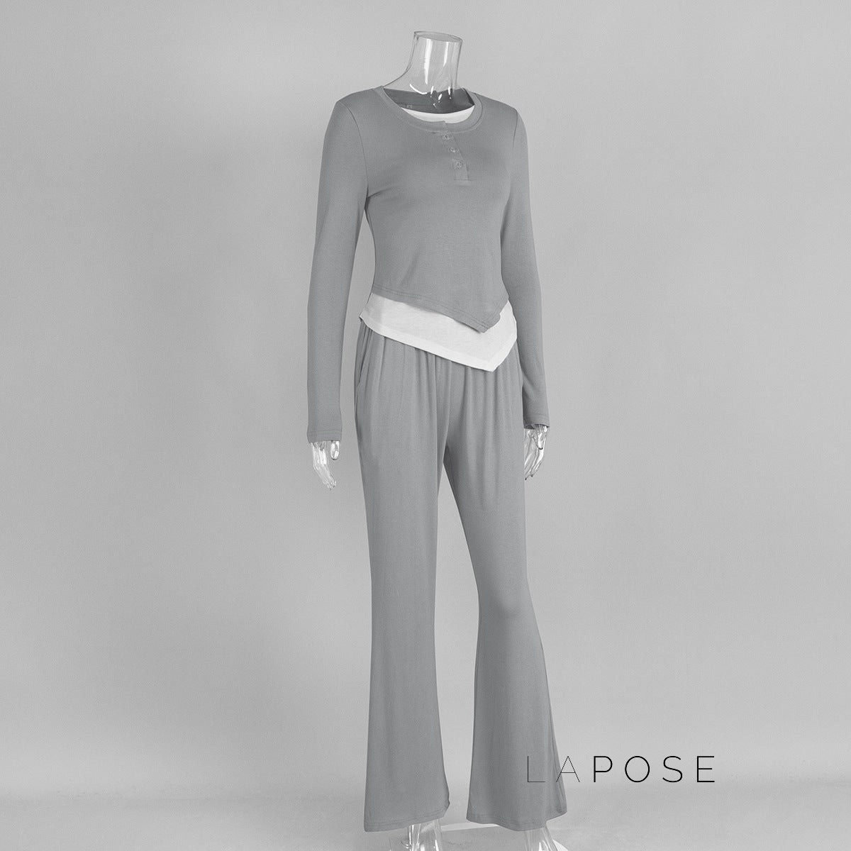 Ivey Patchwork Lounge Pant Set [CH96N0GH]