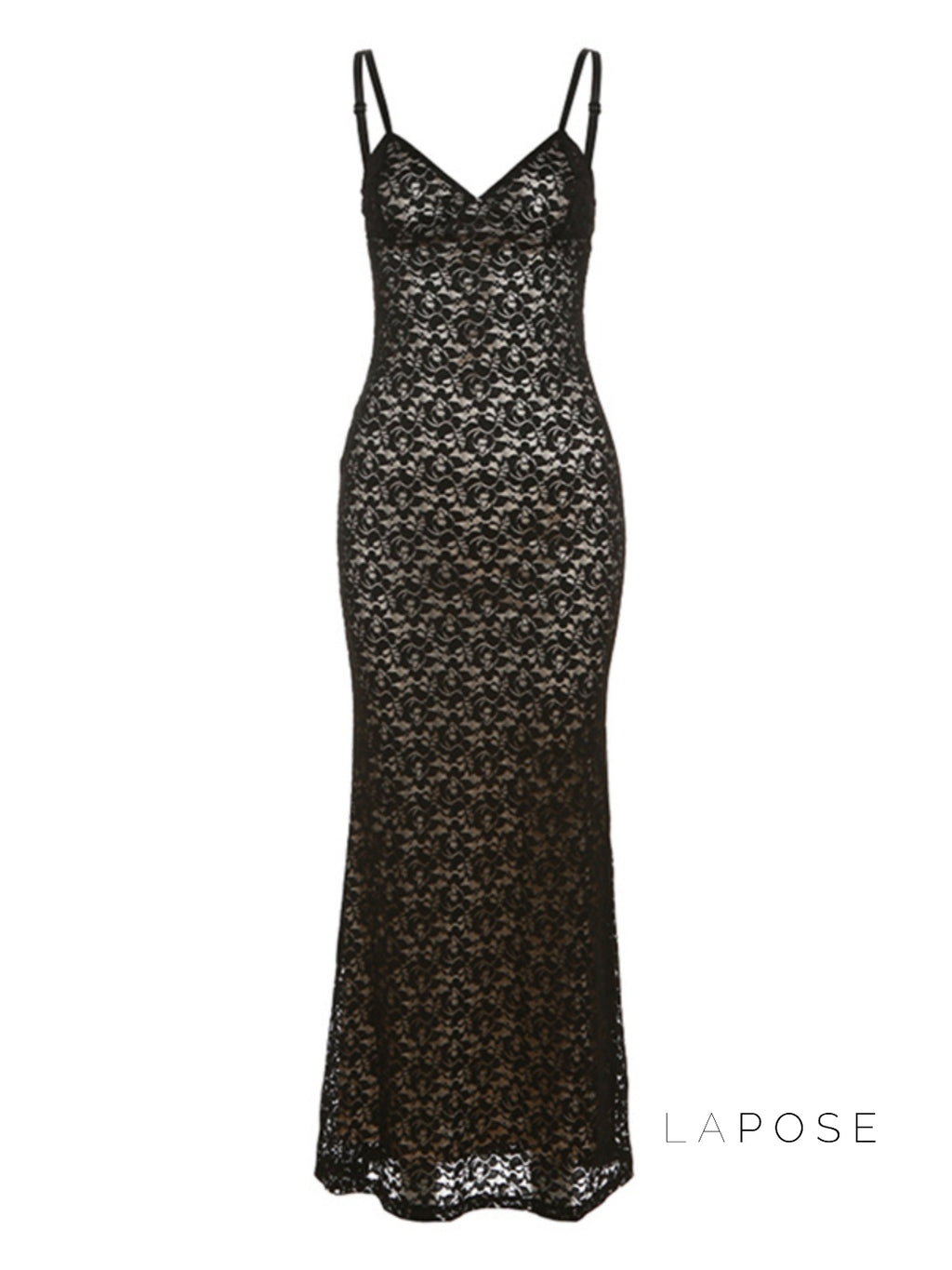 Iyonna Lace Trim Maxi Dress [Y64MOECT]