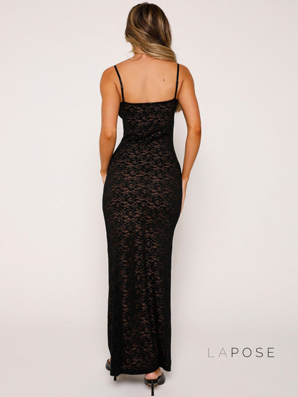 Iyonna Lace Trim Maxi Dress [BIJPQZLY]